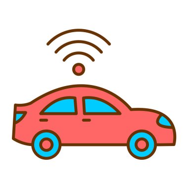 araba servis simgesi vektör illüstrasyon tasarımı