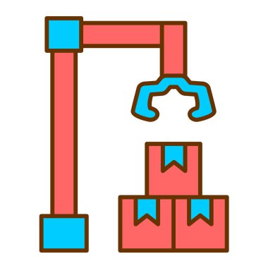 Turna simgesi vektörü. İnce çizgi işareti. İzole edilmiş kontür sembolü gösterimi