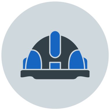 hardhat modern simge vektör illüstrasyonu 