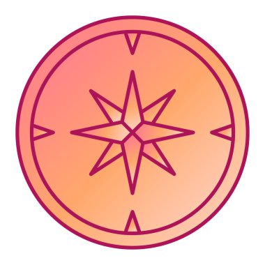 Pusula simgesi vektör resimlemesi