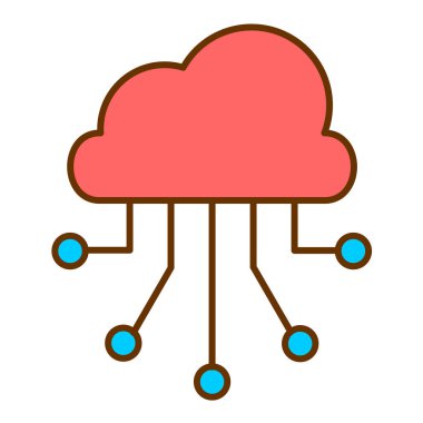 Bulut hesaplama. Web simgesi