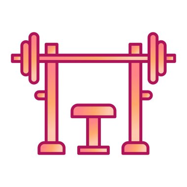 Halter ikon vektörü. İnce çizgi işareti. izole edilmiş sınır sembolü çizimi