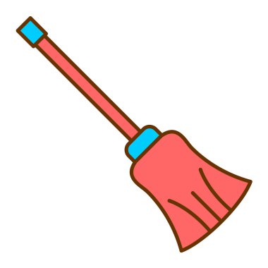 kürek simgesi vektör illüstrasyonu