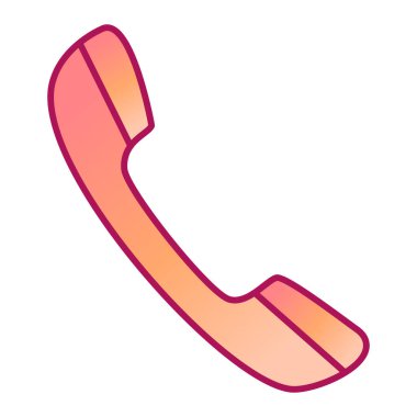 telefon merkezi simge vektör çizimi tasarımı