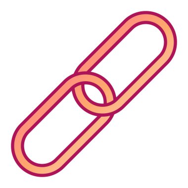 zincir simge vektör çizim