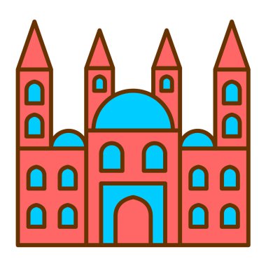 Modern simge vektör illüstrasyonu oluşturuluyor 