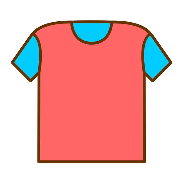 Camiseta Icono Ilustración Vectorial — Vector de stock