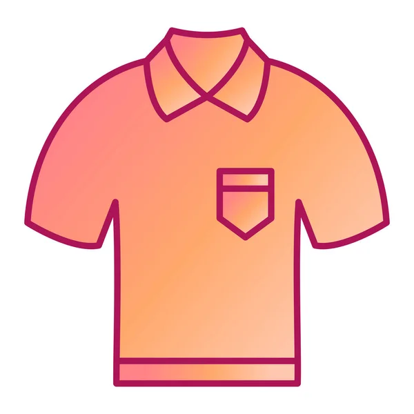 Camisa Tela Camisetas Diseño Simple — Vector de stock