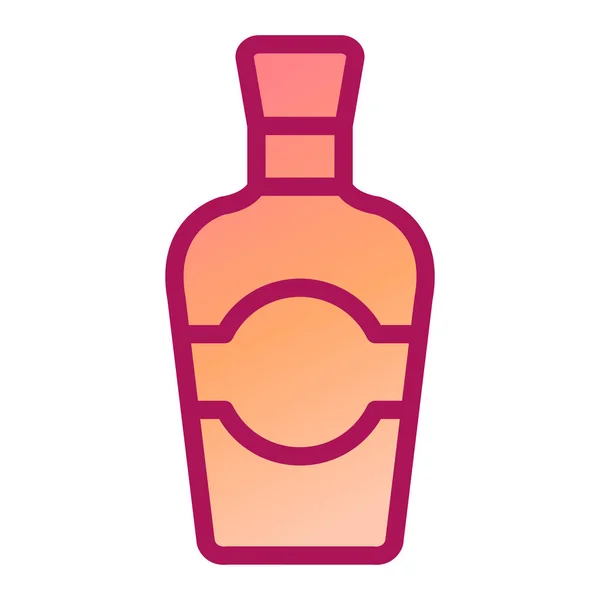 Bottle Modern Icon Vector Illustration — Stockvektor