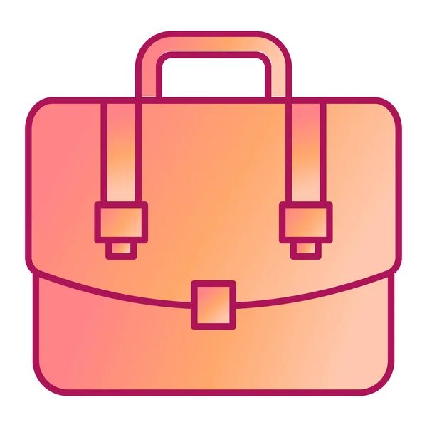 Koffer Web Ikone Einfaches Design — Stockvektor
