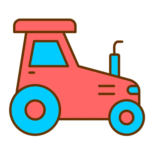 Auto Vervoer Pictogram Vector Schets Auto Voertuig Teken Geïsoleerde Contoursymbool — Stockvector