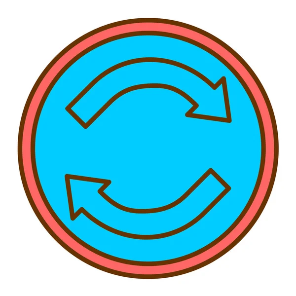 Simge vektör illüstrasyonunu tazele