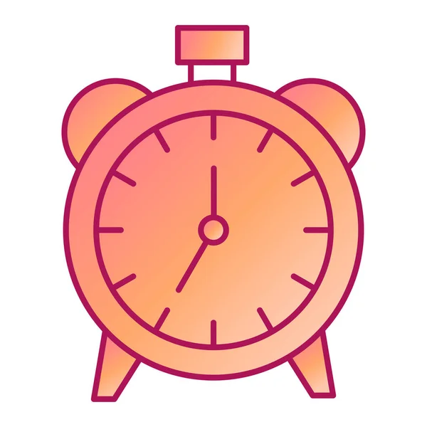 Alarm Clock Modern Icon Vector Illustration — Stock Vector