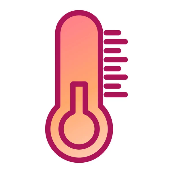 Temperature Modern Icon Vector Illustration — Stock Vector