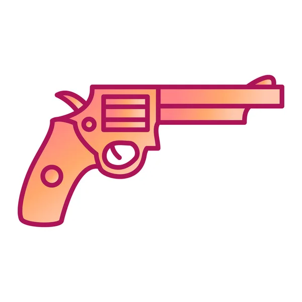 Waffe Moderne Icon Vektor Illustration — Stockvektor