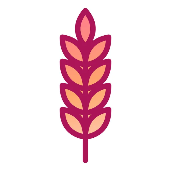 小麦だ Webアイコンシンプルなイラスト — ストックベクタ
