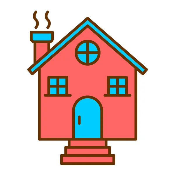 House Modern Icon Vector Illustration — Stock vektor