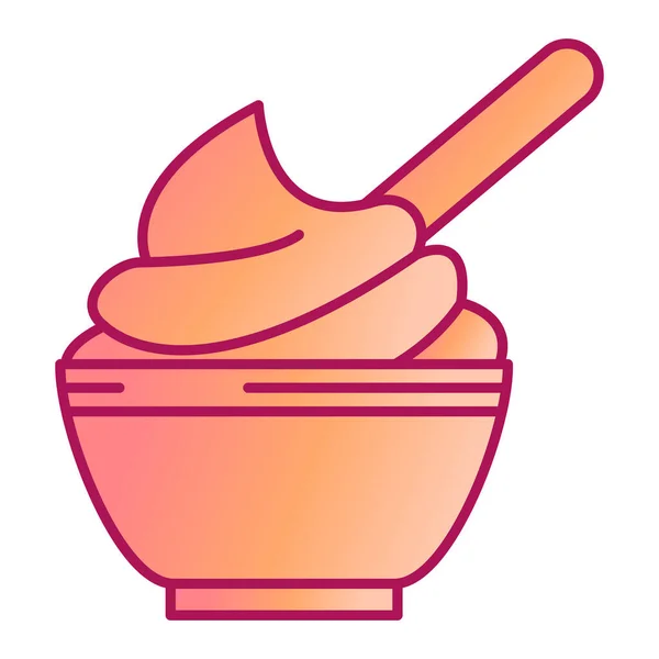 Bowl Soup Icon Cartoon Traditional Food Vector Icons Web Design — Stock Vector