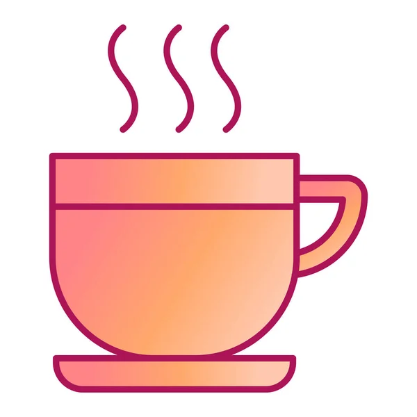 Taza Caliente Vector Ilustración Diseño — Archivo Imágenes Vectoriales