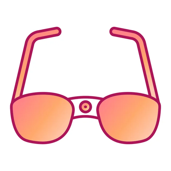Gafas Sol Icono Vector Ilustración — Vector de stock
