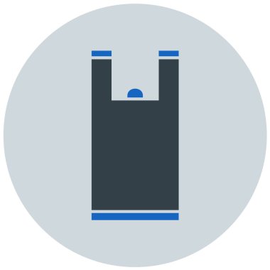 Bir gaz simgesinin vektör illüstrasyonu