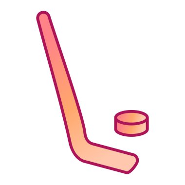 hokey sporu ikonu vektör illüstrasyon tasarımı