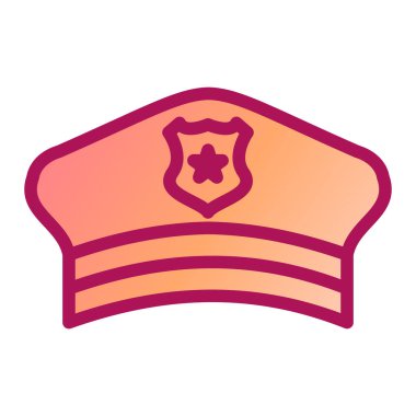 Kalkan. Web simgesi vektör illüstrasyonu