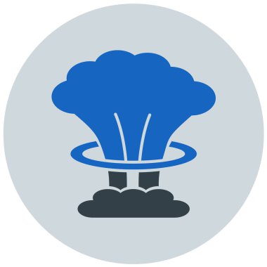 Roket. Web simgesi basit illüstrasyon