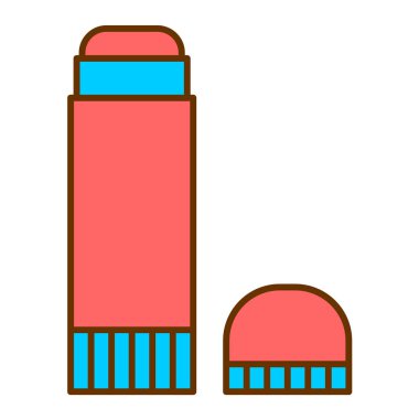 Yapıştırıcı. Web simgesi vektör illüstrasyonu