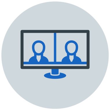 kullanıcı. Web simgesi basit illüstrasyon