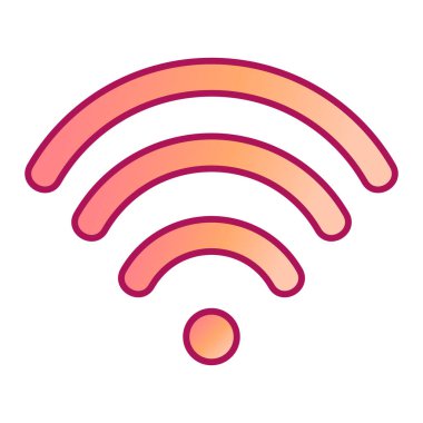 wifi sinyal ikonu vektör illüstrasyon tasarımı