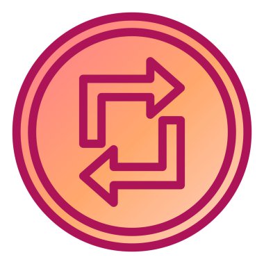 ok simgesinin vektör illüstrasyonu