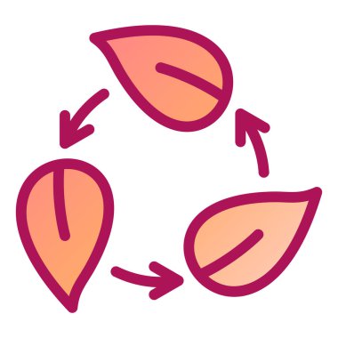 Simge vektör illüstrasyonunu bırakır