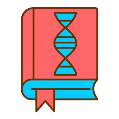 DNA simgesi vektör illüstrasyonu