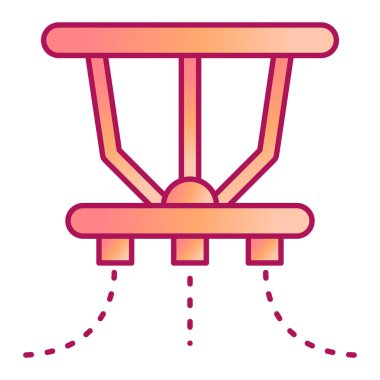 Modern b 'nin vektör illüstrasyonu eksik simgesi