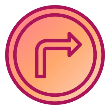 ok simgesi vektör illüstrasyonu