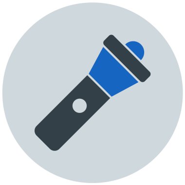 el feneri. Web simgesi basit illüstrasyon