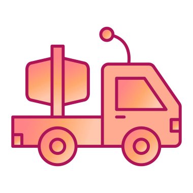 araba modern simge vektör illüstrasyonu 