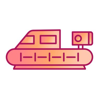 Gıda ve teknoloji ikonunun vektör illüstrasyonu