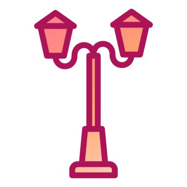 Fener. Web simgesi basit illüstrasyon