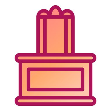 Vektör illüstrasyonu, simge ögesi arkaplanı