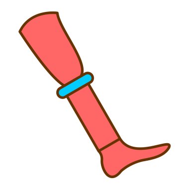 Modern ve keskin simgenin vektör illüstrasyonu