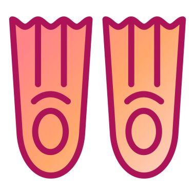 Bir çift palet vektör ikonu. beyaz arkaplanda izole.