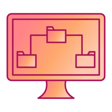 seo modern simgesinin vektör illüstrasyonu