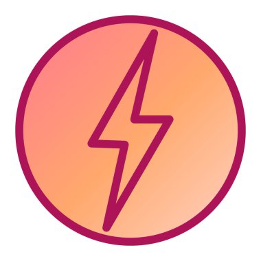 güç hattı vektör simgesi