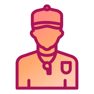 Kadın. Web simgesi basit tasarım