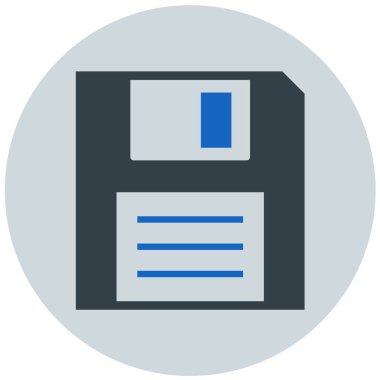 Disket disket. Basit resimleme