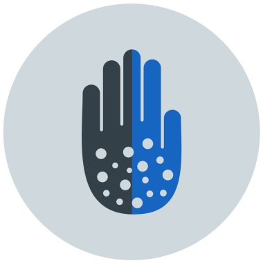 Elini ver. Web simgesi basit illüstrasyon