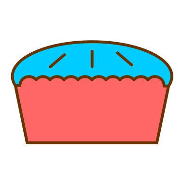 Tatlım. Web simgesi vektör illüstrasyonu