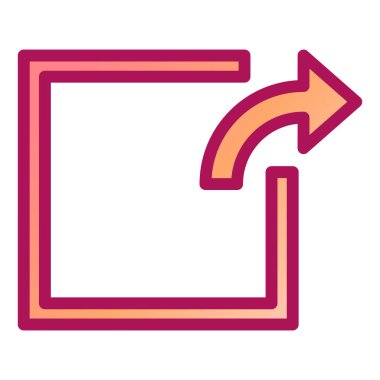 Ok. Web simgesi basit tasarım